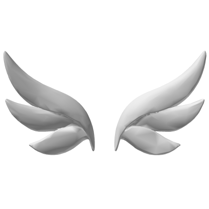 Light Grey Angel Wings