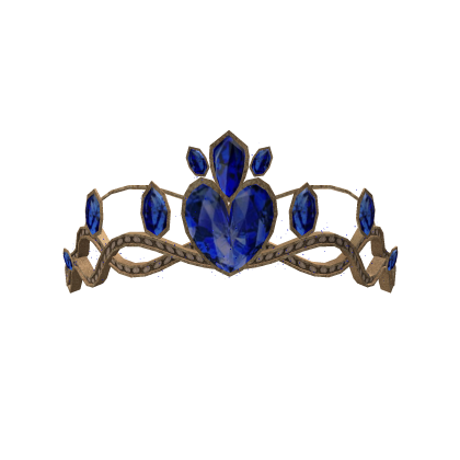 Princess Charm School Coronation Crown (Blue) Roblox item