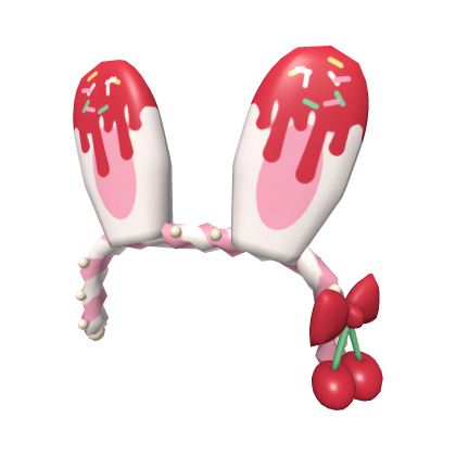 Sprinkle Glazed Bunny Ear Headband