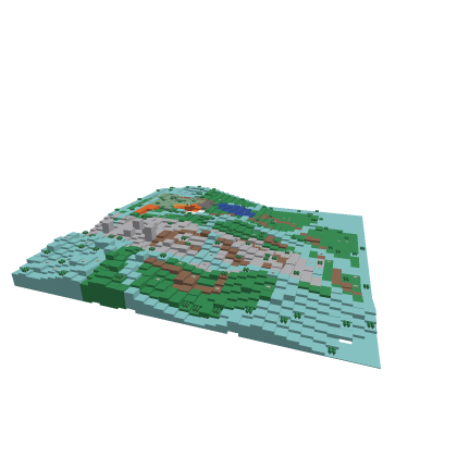 RAC (The Hinterlands) Map.