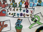 - Cartoony Rainbows -