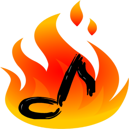 flame heart Roblox decal