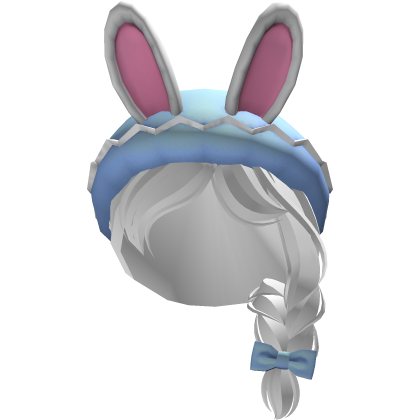 White bunny hair thumbnail