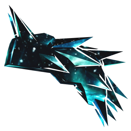Blue Galaxy Demon Knight Pauldron (LEFT)