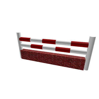 Brick and Horse Jump (Needs to be Anchored)