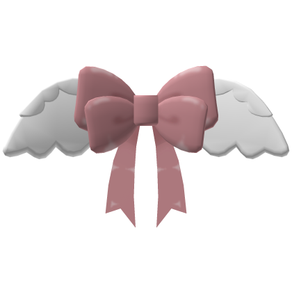 ♡ Cutest Cupid Angel Wings & Mauve Bow Roblox item