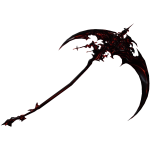 Black Goth Vampire Scythe [PBR]