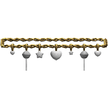 Gold & White Candy Belt Roblox item
