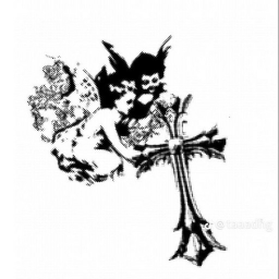 ♰