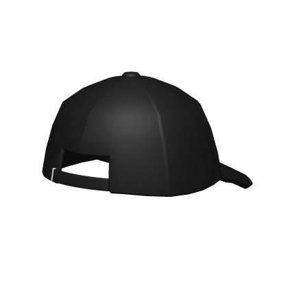 Backwards Black Cap Roblox item