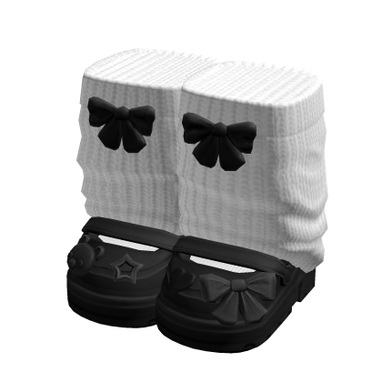 Black Charm Doll Platform Shoes