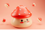 Cute Mushroom Family