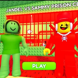 TEAM GREEN BEAN VS TEAM SAMMY PRISON RUN! (Obby) icon