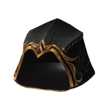 [PBR] Black and Gold Assassin's Hood