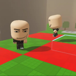 Obby But with a gigantic head