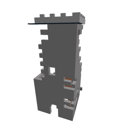 Destroyed castle