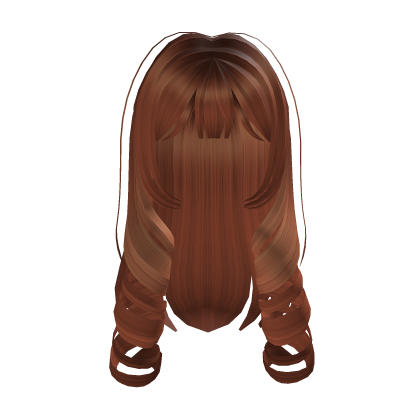 ♡ : long cute princess doll curls in GInger