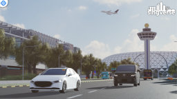 Singverse 🇸🇬 Jazda samochodem i autobusem w Singapurze [RP]