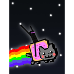 The flaming nyancat group