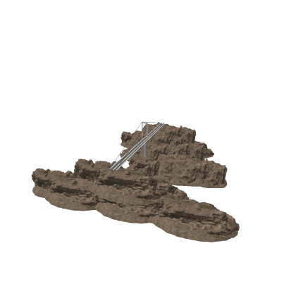 destroyable suspension  bridge