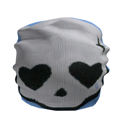 Y2K Heart Skull Beanie V3 Roblox item