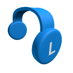 Blue Clockwork Headphones