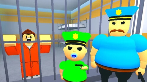 Police Prison Race (Obby)