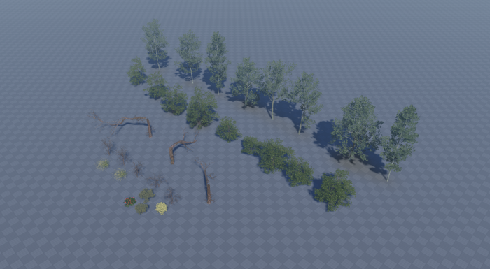 Ultra-Realistic Tree Pack preview 1