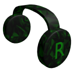 Green Sparkle Time Clockwork Headphones ✅