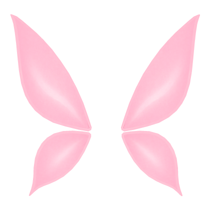 Pink Sparkly Fairy Wings
