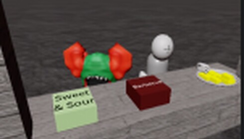 HANK GET THE SWEET AND SOUR SAUCE
