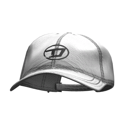 sideways white grunge disel distressed cap