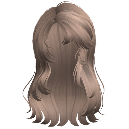 Long Anime Wolfcut Guardian Hair (Milktea) Roblox item