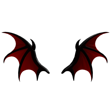 Red Demon Wings New