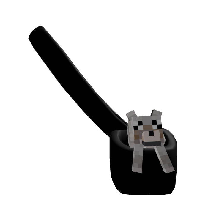 Pixel Dog In Bag