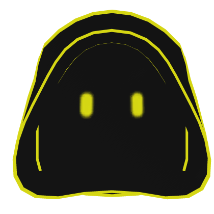 Yellow Masked Void Eyes Hoodie