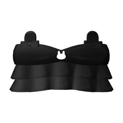 Cute Kawaii Bunny Black Top~ Roblox item