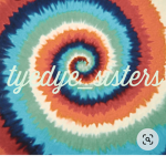 Tye dye sisters
