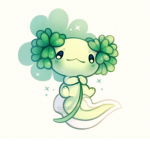 Green axolotl Group