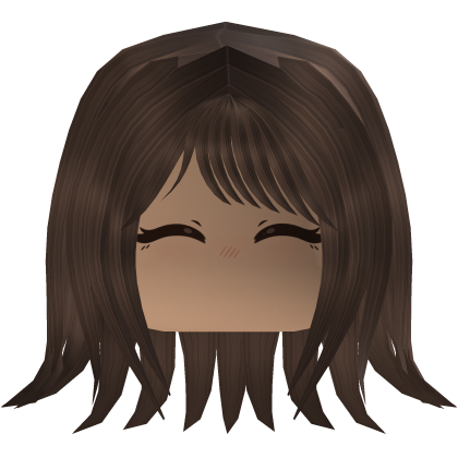 Soft Brown Anime Girl Hair