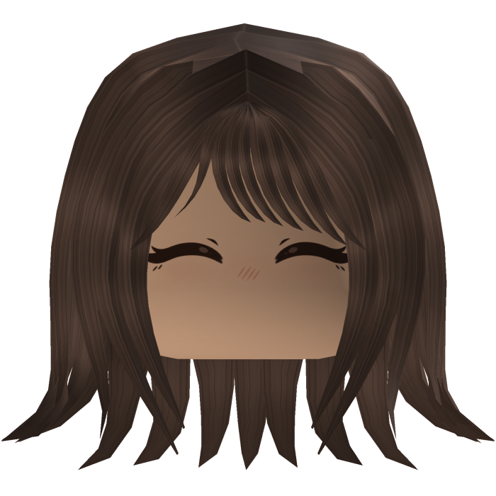 Soft Brown Anime Girl Hair