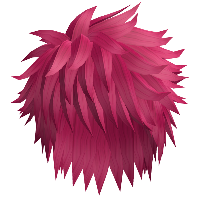 Vkei Spiky Messy Hair (Hot Pink)