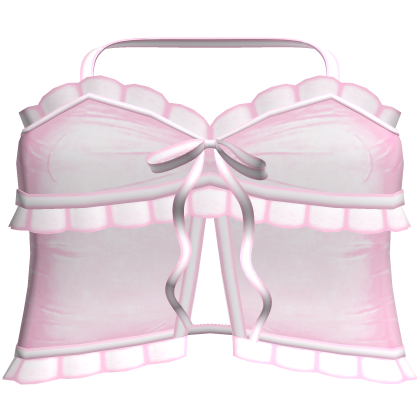 ♡: cute little ruffled top in baby pink