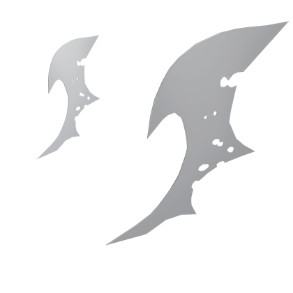 Destroyed Devil Head Wings Blanc Roblox item