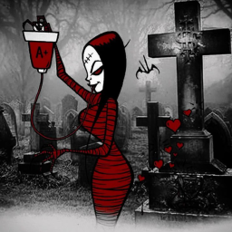 ♱