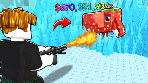 Flamethrower Ice For Brainrots!