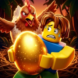 Chill egg game icon