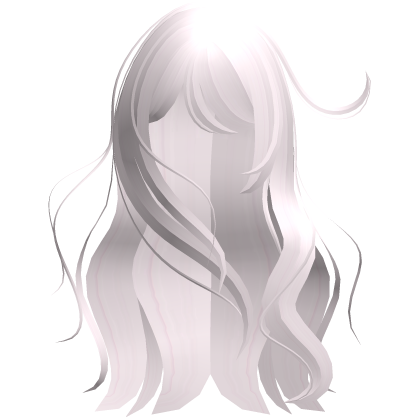 ♡ windy anime girl messy long hair (light pink)