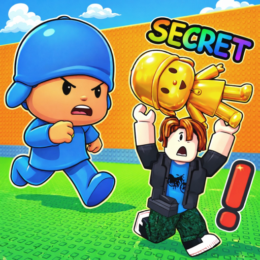 Escape Guards to Steal Pocoyo🧢