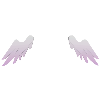 Pink Angelic Head Wings Roblox item